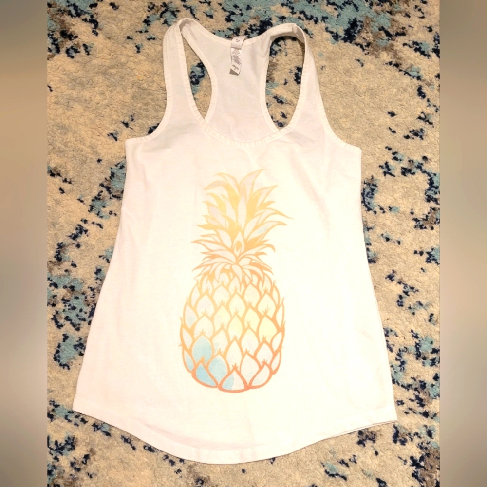 Next Level Pineapple Tank size small